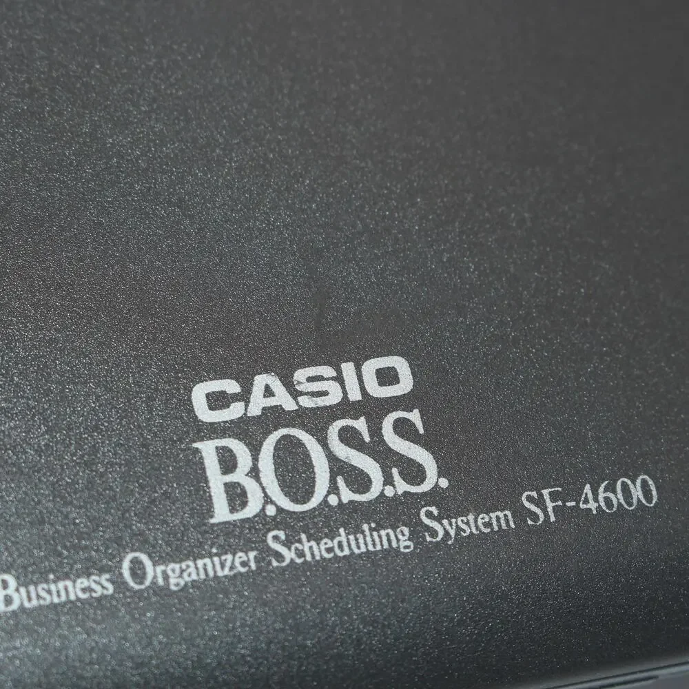 Casio BOSS SF-4600X PDA Computer Link Capable with Box and Instruction Manual